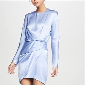 Michelle Mason Silk Twist mini dress
